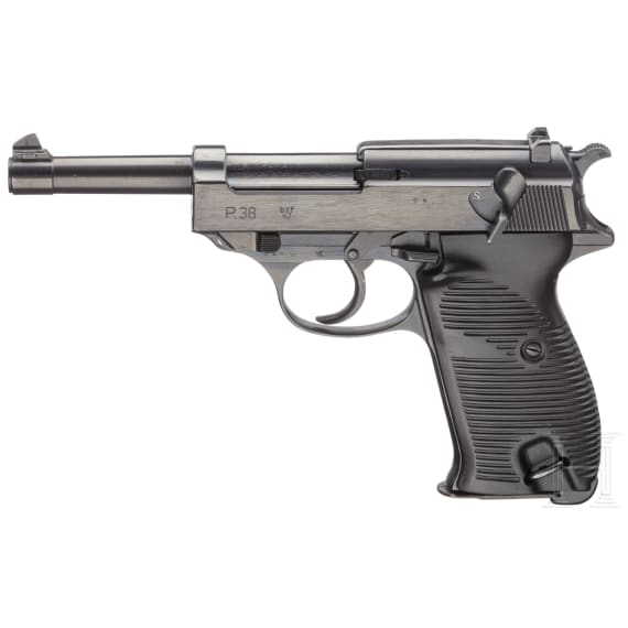 A Mauser P 38, code "byf - 42"