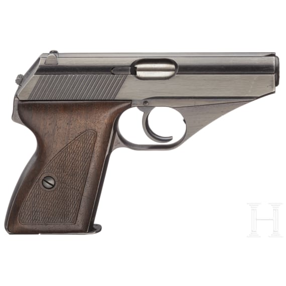 A Mauser M HSc with holster