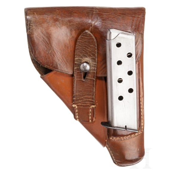 A Mauser M HSc with holster