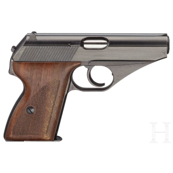 A Mauser M HSc with holster