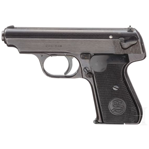A Sauer & Sohn M 38 with holster