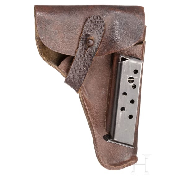 A Sauer & Sohn M 38 with holster
