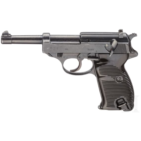 A Spreewerk P 38, code "cyq" with holster