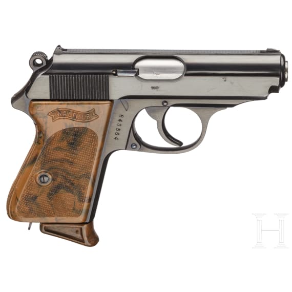 A Walther PPK ZM, RZM, service firearm of the NSDAP, with holster