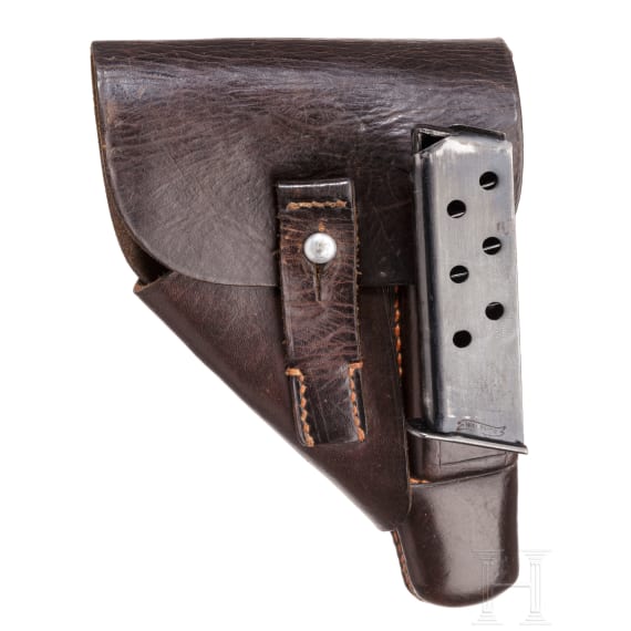 A Walther PPK ZM, RZM, service firearm of the NSDAP, with holster