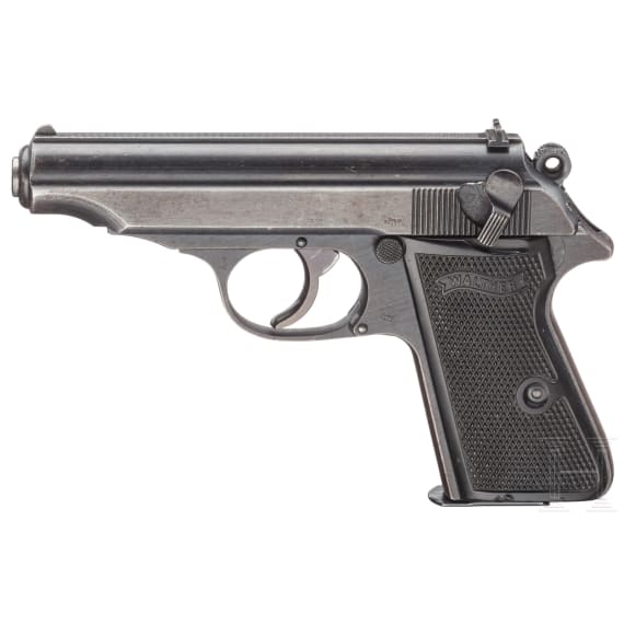A Walther PP with holster and belt