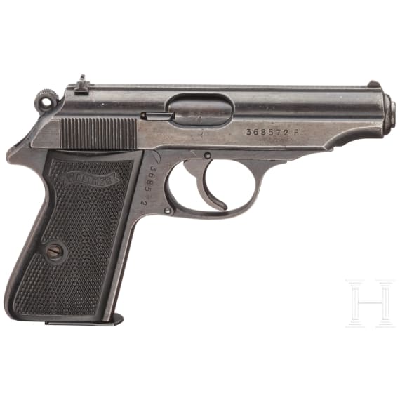 A Walther PP with holster and belt