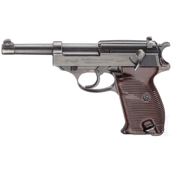 A Walther M HP, contract of the Wehrmacht, with holster