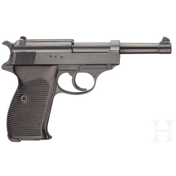 A Walther P 38, code "ac - 43" with holster