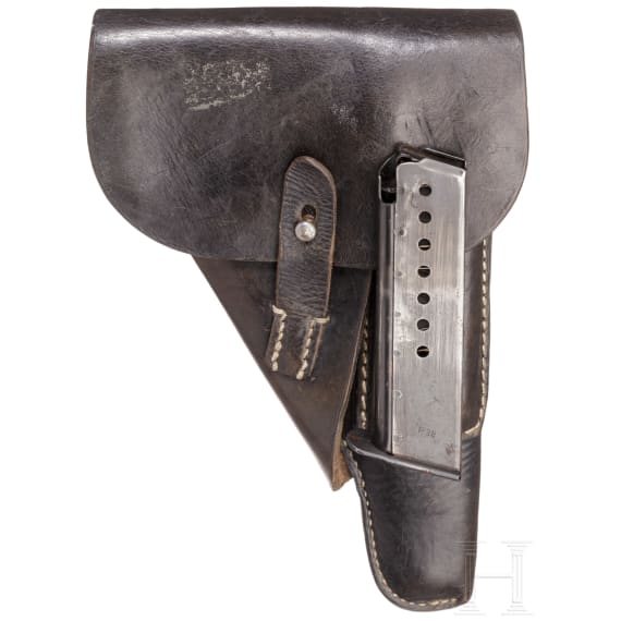 A Walther P 38, code "ac - 43" with holster