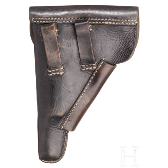 A Walther P 38, code "ac - 43" with holster