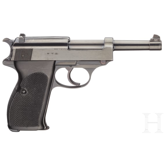 A Walther P 38, zero series, 3rd version, with holster