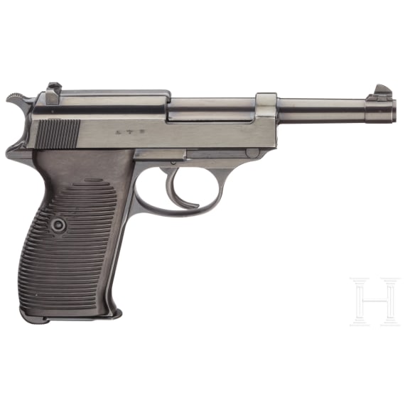 A Walther P 38, code "ac - 40 added" withn holster