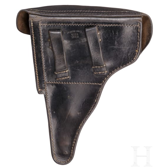A Walther P 38, code "ac - 40 added" withn holster