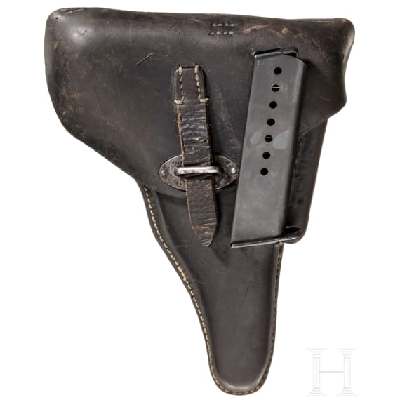 A Walther P 38, code "ac- 40" with holster