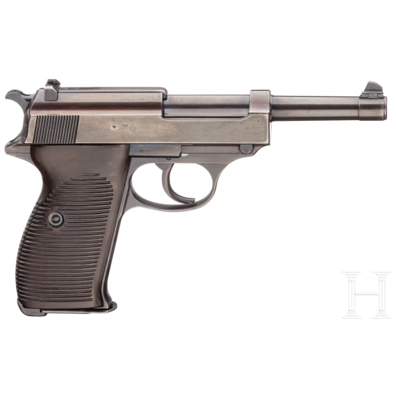 A Walther P 38, code "ac - 41" with holster