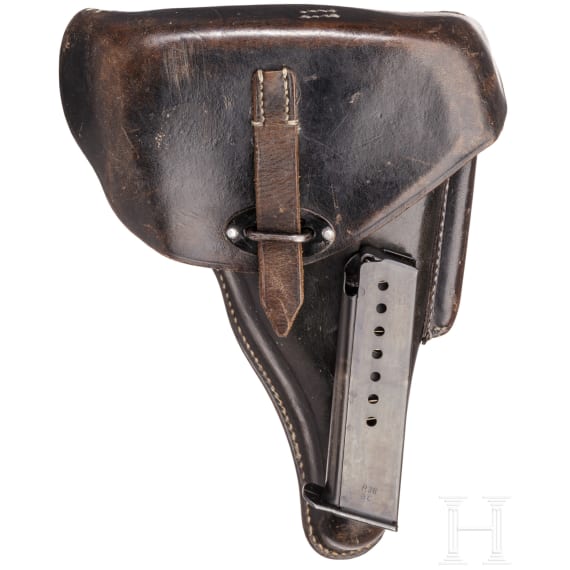 A Walther P 38, code "ac - 41" with holster