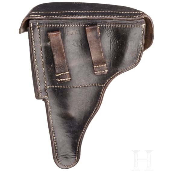 A Walther P 38, code "ac - 41" with holster