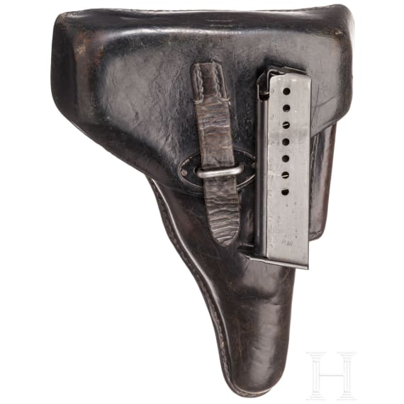 A Walther P 38, code "ac - 42" with holster