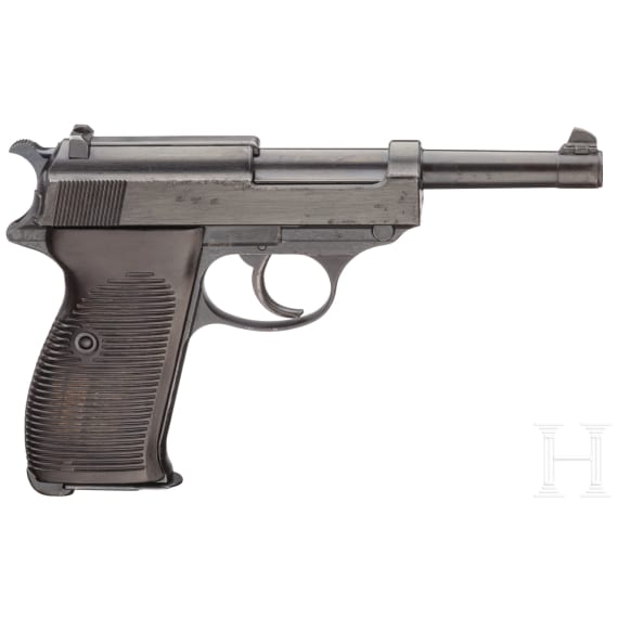 A Walther P 38, code "ac - 42" with holster