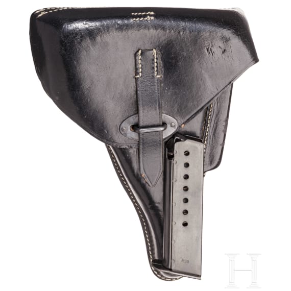 A Walther P 38, code "ac - 42" with holster