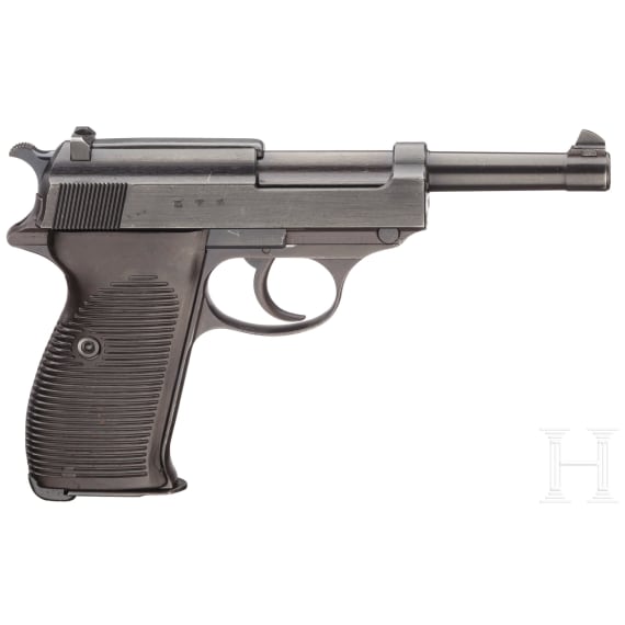 A Walther P 38, code "ac - 42 with holster