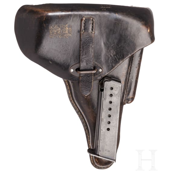 A Walther P 38, code "ac - 42 with holster