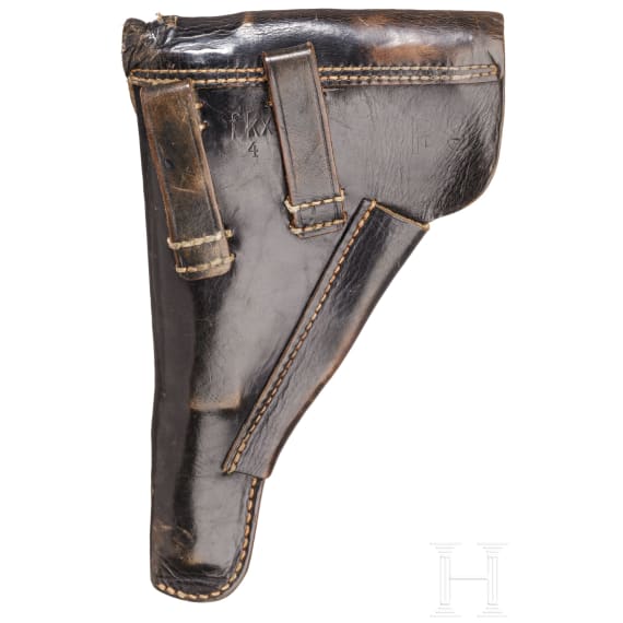 A Walther P 38, code "ac - 45" with holster