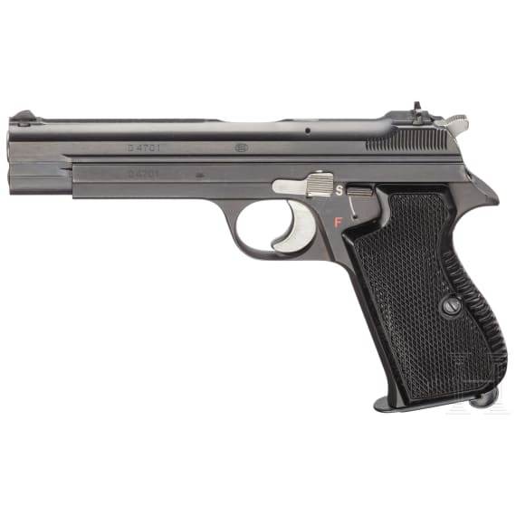 A SIG P 210-4 for Bundesgrenzschutz (German Border Patrol)