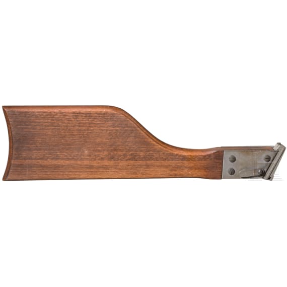 A shoulder stock for a Colt M1911-A1