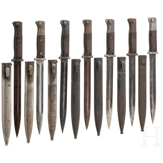 Seven bayonets M 1884/98