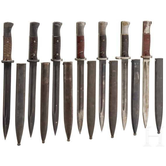 Seven bayonets M 1884/98