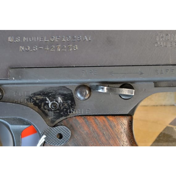 A semi-automatic Thompson M 1928 A 1