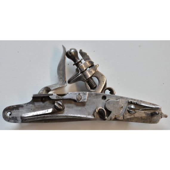 A pair of long flintlock pistols, Brescia, circa 1660