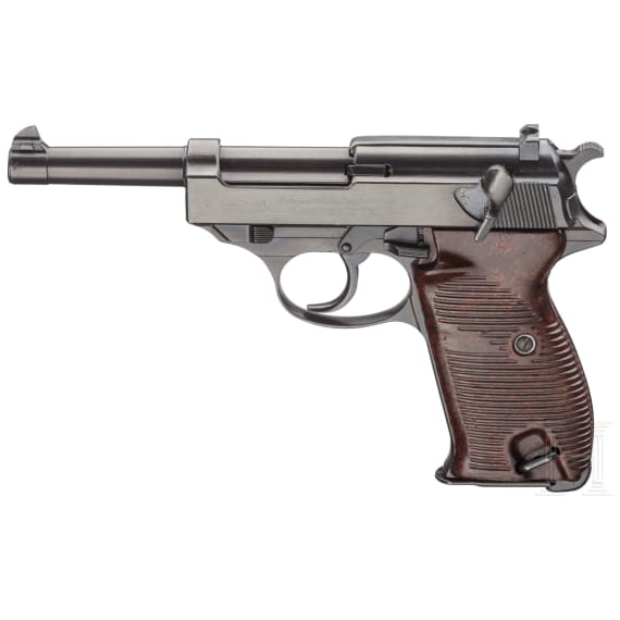 A Walther P 38 ZM Commercial with holster