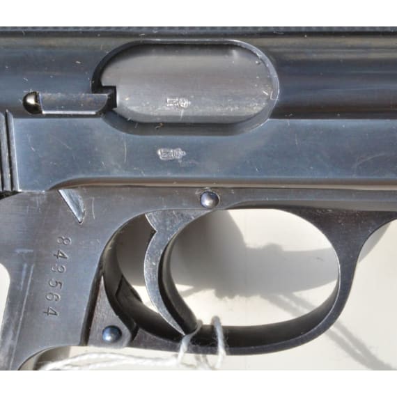 A Walther PPK ZM, RZM, service firearm of the NSDAP, with holster