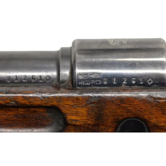 A carbine 98 k, Mauser m 1934 of the German postal service
