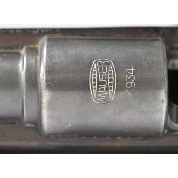 A carbine 98 k, Mauser m 1934 of the German postal service