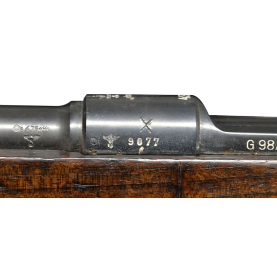 A rifle 98/40, code "jhv - 43"