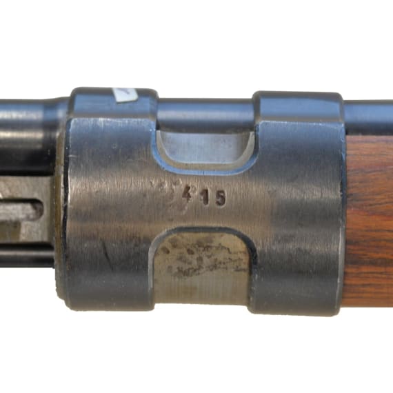 A K98 k, built in Posen (Wehrkreis XXI), code "bcd - 41"