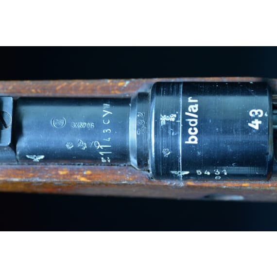 A carbine 98 k , double-code "bcd/ar - 43"