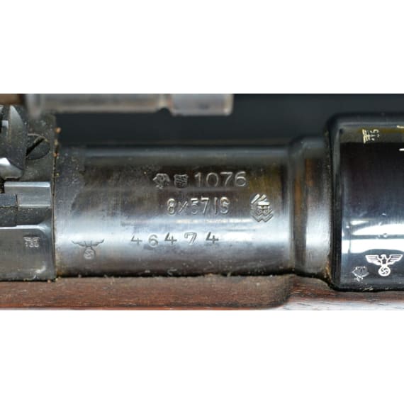 A carbine 98 k, code "byf - 43", with scope 421