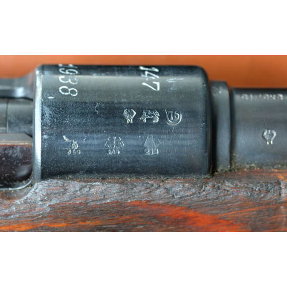 A carbine 98 k, code "147 - 1938"