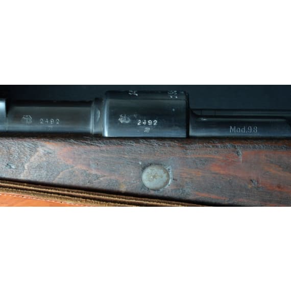 A carbine 98 k, code "147 - 1938"