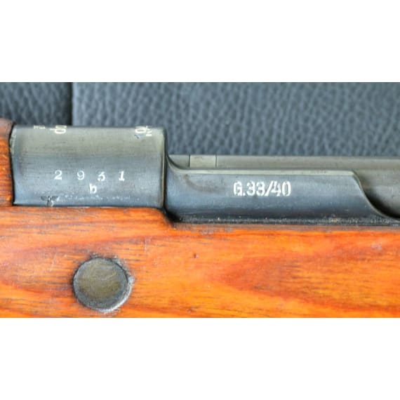 A carbine 33/40 for mountain troops, code "dot - 1942"