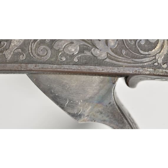A German luxurious "Feuerstutzen" (sports carbine), end of 19th century