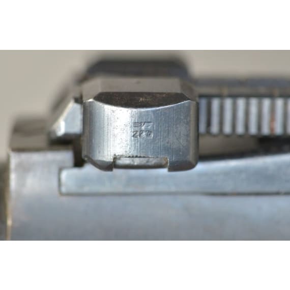 A K98 k, built in Graudenz (Wehrkreis XX) from a 1917 Spandau receiver and parts