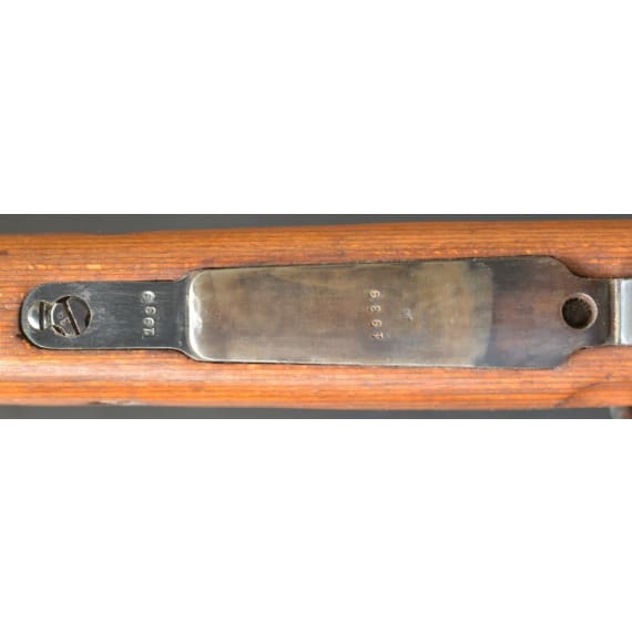 A K98 k, built in Graudenz (Wehrkreis XX) from a 1917 Spandau receiver and parts