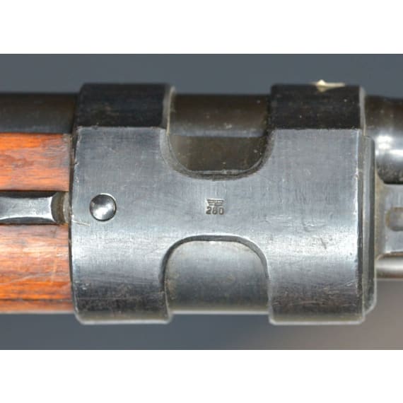 A K98 k, built in Graudenz (Wehrkreis XX) from a 1917 Spandau receiver and parts