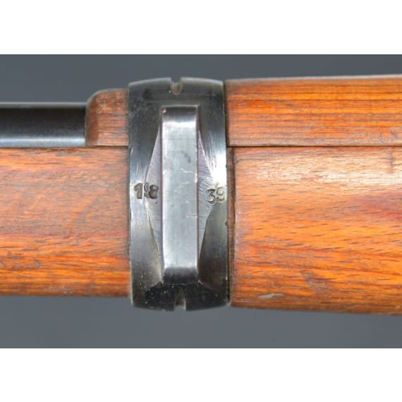 A K98 k, built in Graudenz (Wehrkreis XX) from a 1917 Spandau receiver and parts